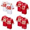 Kansas City Chiefs Football Jersey 15 MAHOMES 87 KELCE Embroidered Sports Team Uniform