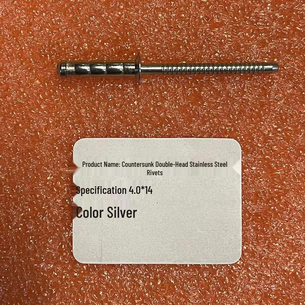 304 Stainless Steel Flat Head Single/Double Drum Countersunk Pop Rivets