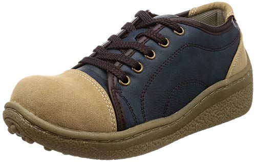 Mare Mare Daily Market WX00110 Puffy Sneakers, Navy, Size 24.5 cm, 3E