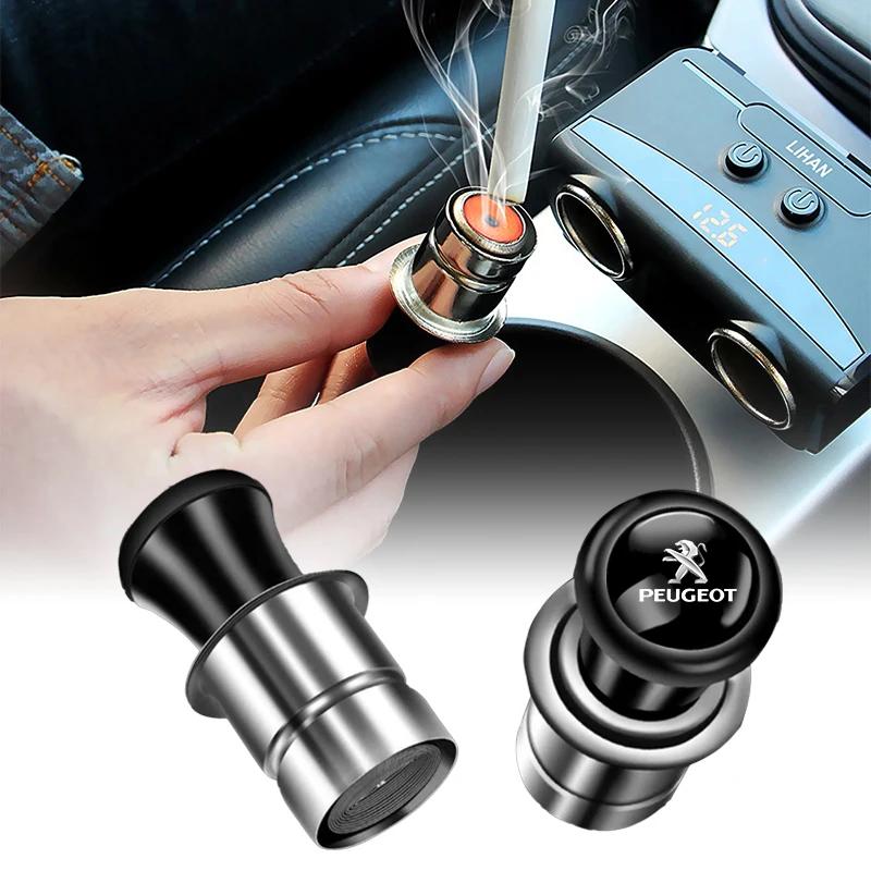 For Peugeot Car Cigarette Lighter Plug Adapter Portable Power Outlet Car Styling For Peugeot 406 407 408 508 206 307 308 3008 20
