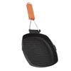 Folding Handle Frying Pan Nonstick Grilling Skillet Steak Special Pan Grill Pan  Camping/Household