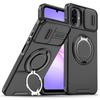 For Samsung A07 Case Galaxy A06 A05 F07 M07 M05 F05 A03S A02S Cover New Armor Case Slide Lens Protect Magnetic Ring Holder Cover