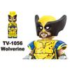 Nowe klocki budowlane Wolverine Deadpool Mini figurki akcji