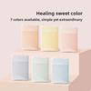 Female Summer Pure Color Skin Breathable 10A Antibacterial Cotton Crotch Elastic Hip Waist Triangle Briefs