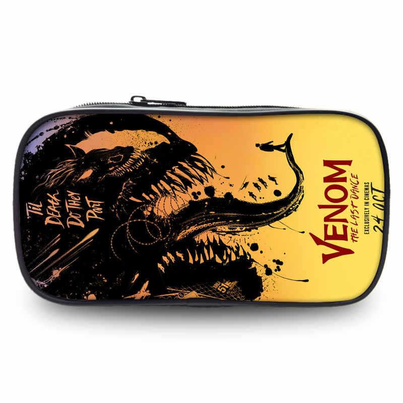 Venom The Last Dance Large Capacity Oxford Material Pencil Pouch Perfect For School And Everyday Use