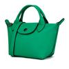 Longchamp Silver Hardware Leather Shoulder Crossbody Tote Bag Women bags Green 1500987249