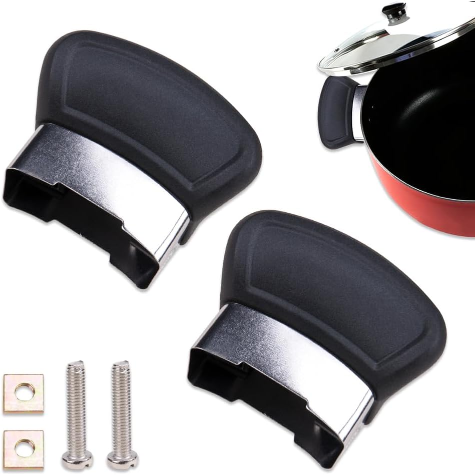 ZORZA 1Pair Replacement Handles for Pots and Pans Practical Pot Short Side Handles Pressure Cooker Handle Kit Compatible with Carote & Revere Ware