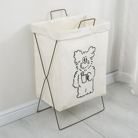 Large Waterproof Japanese-Style Foldable Fabric Laundry Hamper