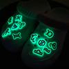 New Glow In The Dark Shoes Charm Pins for Luminous Shoe Charms Set for Clog Sandals Shoe Decoration DIY for Men Women Kids 1PCS