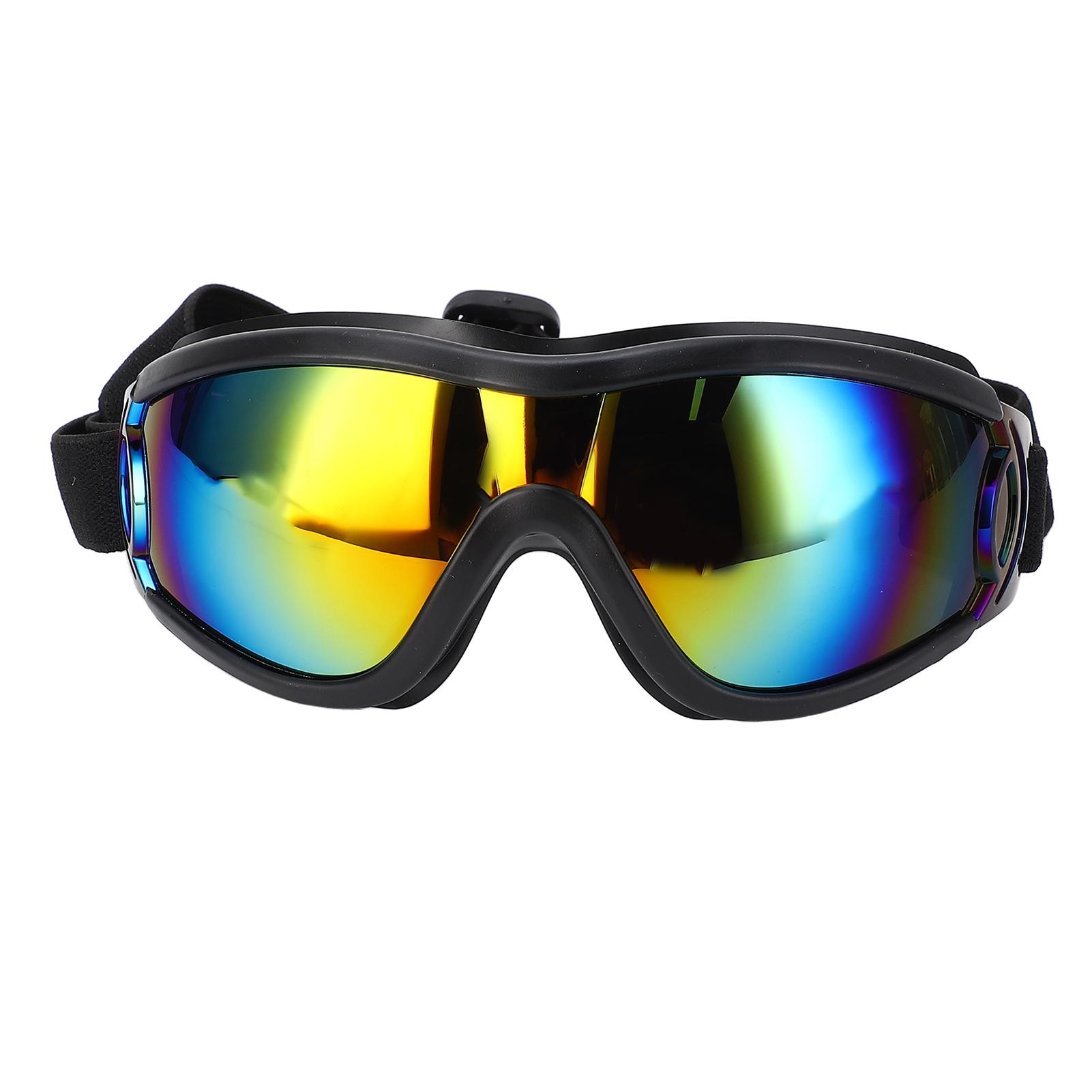 

Очки для собак, ветрозащитные, с защитой от ультрафиолета, с защитой от запотевания, солнцезащитные очки для собак с регулируемым ремешком для использования на открытом воздухе Red