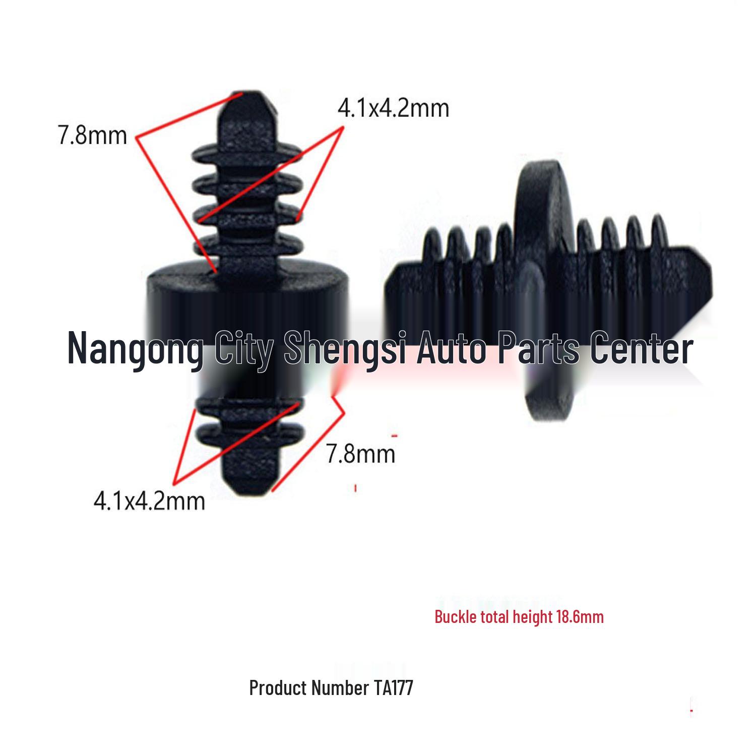 

European Car Trim Panel Positioning Clips - Suitable Decorative Fixing Buckles 10000 clips