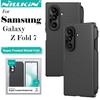 Nillkin for Samsung Galaxy Z Fold 7 Phone Case Hide Stand Pen Slot Anti-Fingerprints Metal Head Frame Protective Back Cover