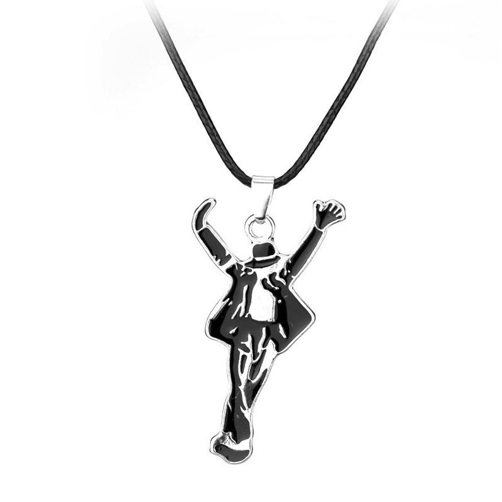 Vintage Dance Themed Pendant Necklace for Men Women