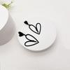 Forest Style Heart-Shaped Earrings For Women, Retro Style Design Earrings, Versatile Earrings For Daily Commuting.