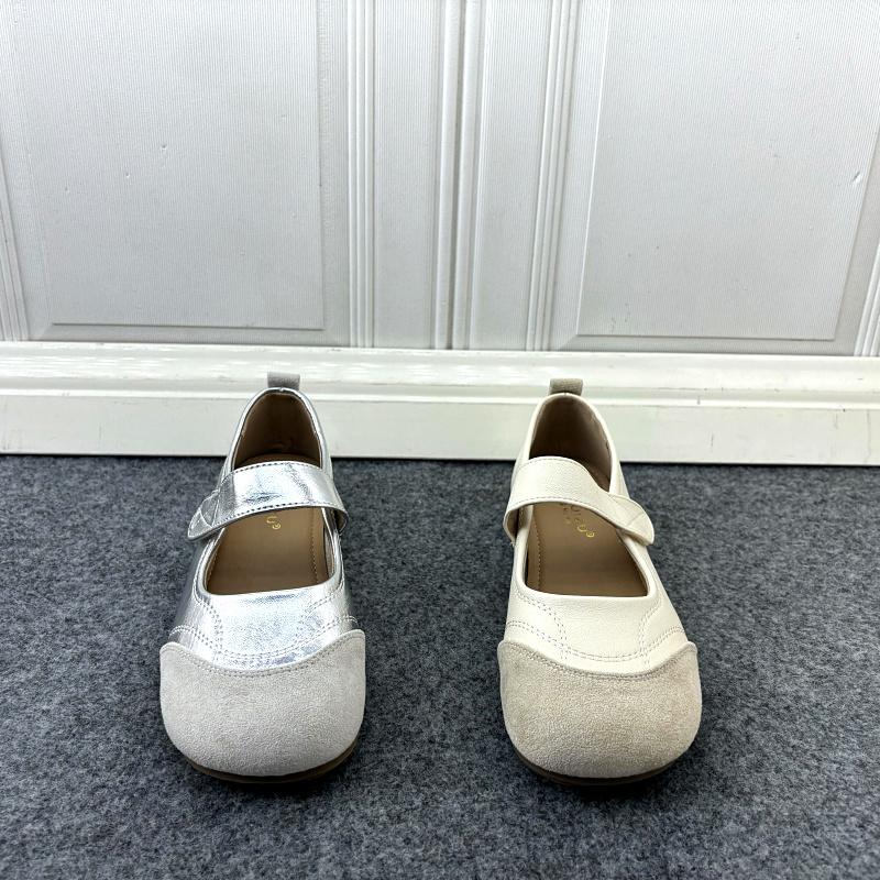 Fashion Retro Woman Shoes Female Footwear Soft All-Match Dress Summer New Comfortable Spring Flat Mary Janes Retro Woman Shoes All-Match