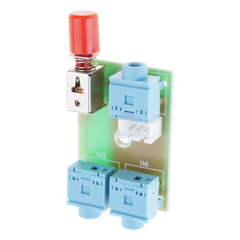 Compactly Audios Switcher Module Supports Double Input Single Output Signal Routing Low Power Audios Selectors