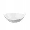 Miska Szklana Salaterka Liść Biała Uniwersalna 14cm 200ml 1szt
