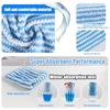 1-20 Microfiber Cleaning Cloth Velvet Thickened Dishcloths High Absorbent Scouring Kitchen Washing Dish Rag Household Wipe Towel