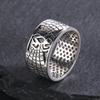 Sterling Silver Finger Rings for Women Men Classic Round Fine Anniversary Gift Vintage Spider Design Ring Wholesale