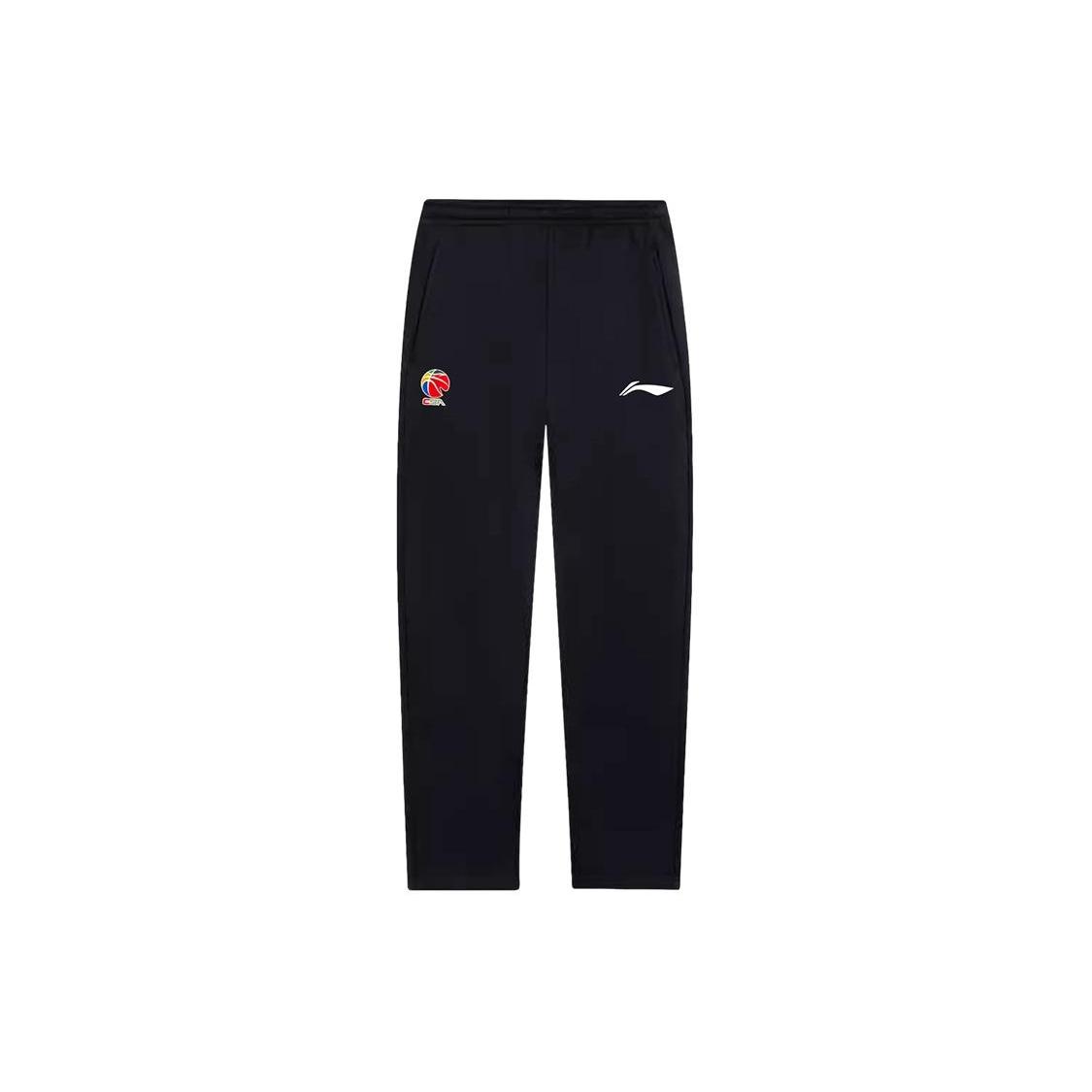Li Ning CBA Collection Casual Pants Men s Black AKLTC81-1 M