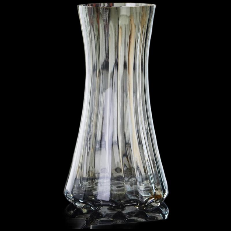 Deer Color HD Light Luxury Transparent Glass Vase
