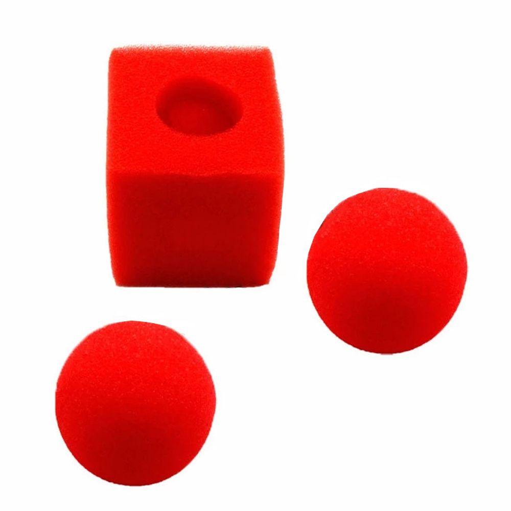 Classical Magic Tricks Sponges Magic Tricks Magic Sponge Balls Sponge Magic Props Red Ball Magic