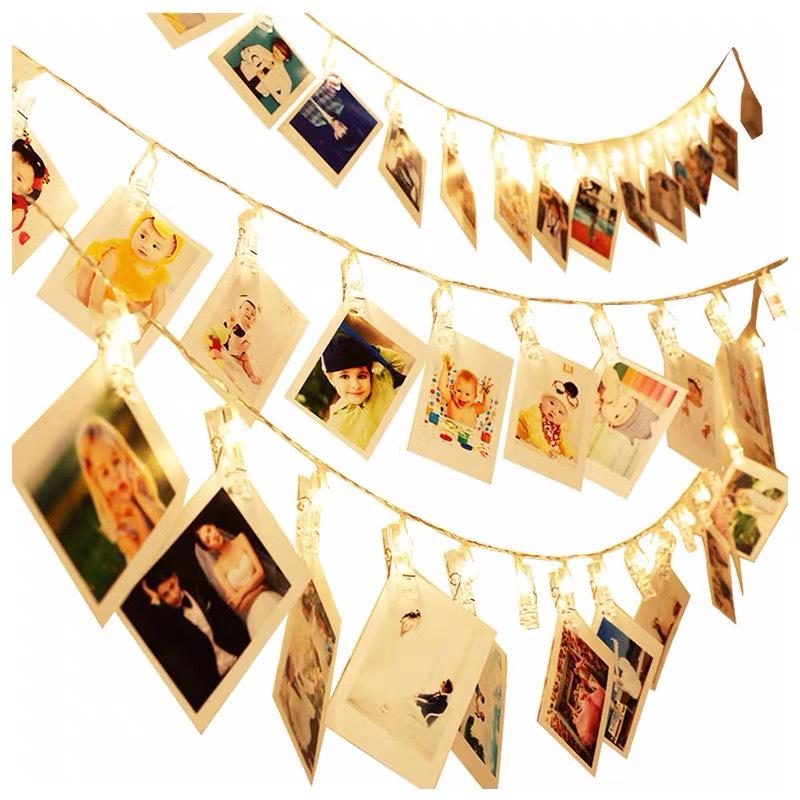 First Birthday Fairy Lights Decor: Photo Wall, Bunting, and Decorative Lights for a Happy Party