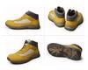 LiBERTO EDWIN Waterproof Work Rain Short Size 28cm Men's Boots, Boots, Mid-Cut Boots, Non-Slip, Men's Shoes, L50524, Yellow,