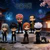 Hot 7Pcs Jujutsu Kaisen Anime Figure Satoru Gojo Action Figure Lord Of The Curse Sukuna Figurine Collection Model Dolls Toys