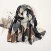 Printed Soft Linen Cotton Scarf Shawls Women Luxury Premium Foulard Femme Long Fresh Floral Tassel Scarfs Scarves