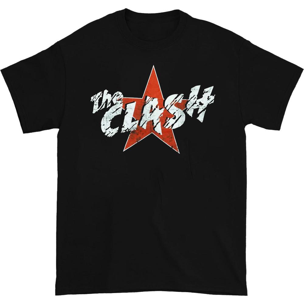 Vtg The Clash Band Black Gift For fans Unisex Shirt