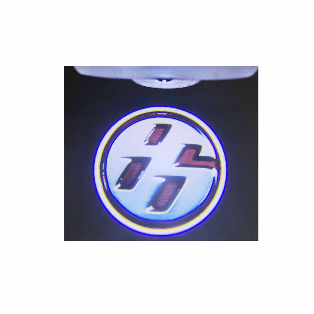 Ltsplay 86 Car Door Lamps with LED Logo Courtesy Door Welcome Courtesy Lamps with Adjustable Set of 2 for 86 and ZN8 Projection, Lights, Lights,