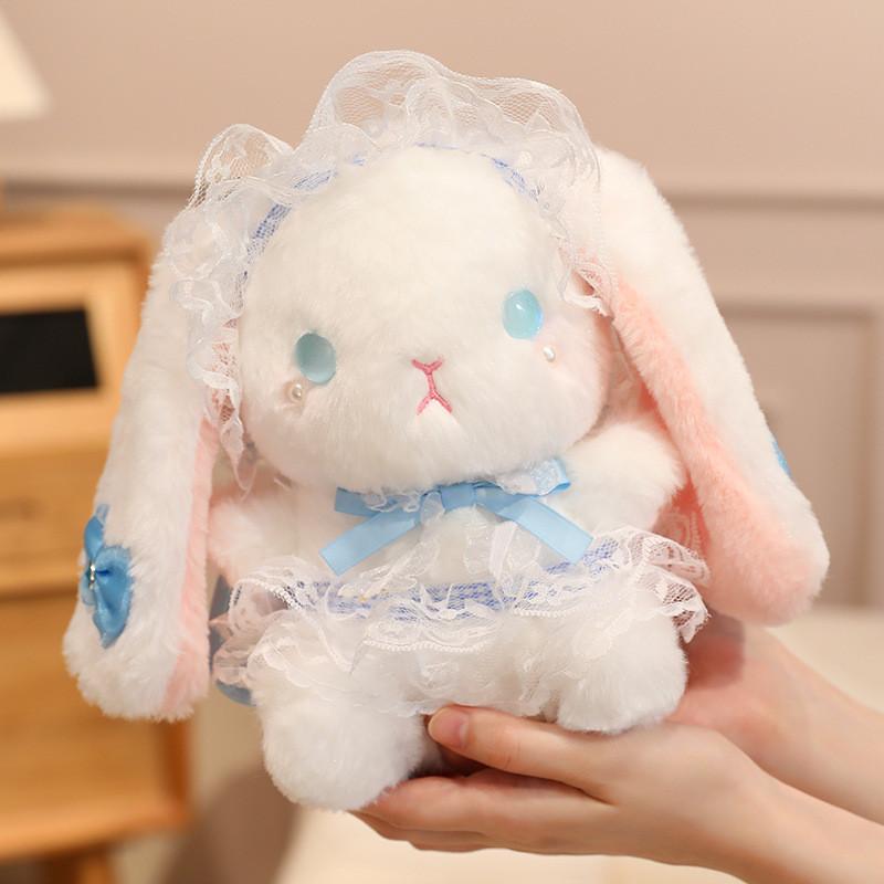 Plush Toy Rabbit Bags Backpack Cartoon Animal Style Girls Party Wear Casual