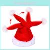 Electric Music Swinging Santa Claus Children's Toy Gift For Christmas Festival Non-woven Fabric Material