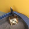 Thickened Stainless Steel Cat Litter Scoop - Durable Kitten Shovel for Bentonite & Tofu Litter