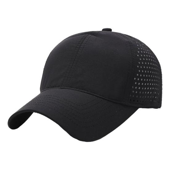 Summer Lightweight Baseball Cap, Adjustable Back Buckle Quick-Drying Sun Hat, Breathable Holes Sun Protection Hat for Hiking Running Cycling Outdoor