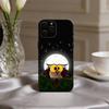 Cute Owl Art Phone Case For iPhone 17pro, 16,15,14,13,12,11 X XR Plus,Others Soft Black Cover