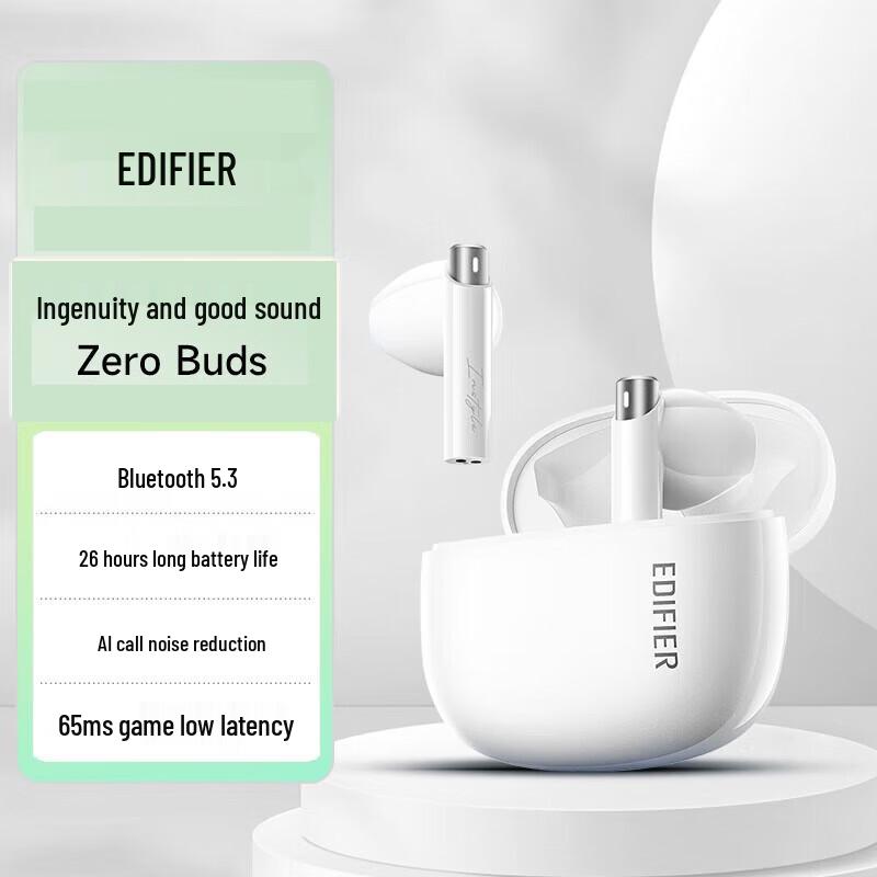 

Edifier Zero Buds True Wireless Semi-in-ear Earbuds
