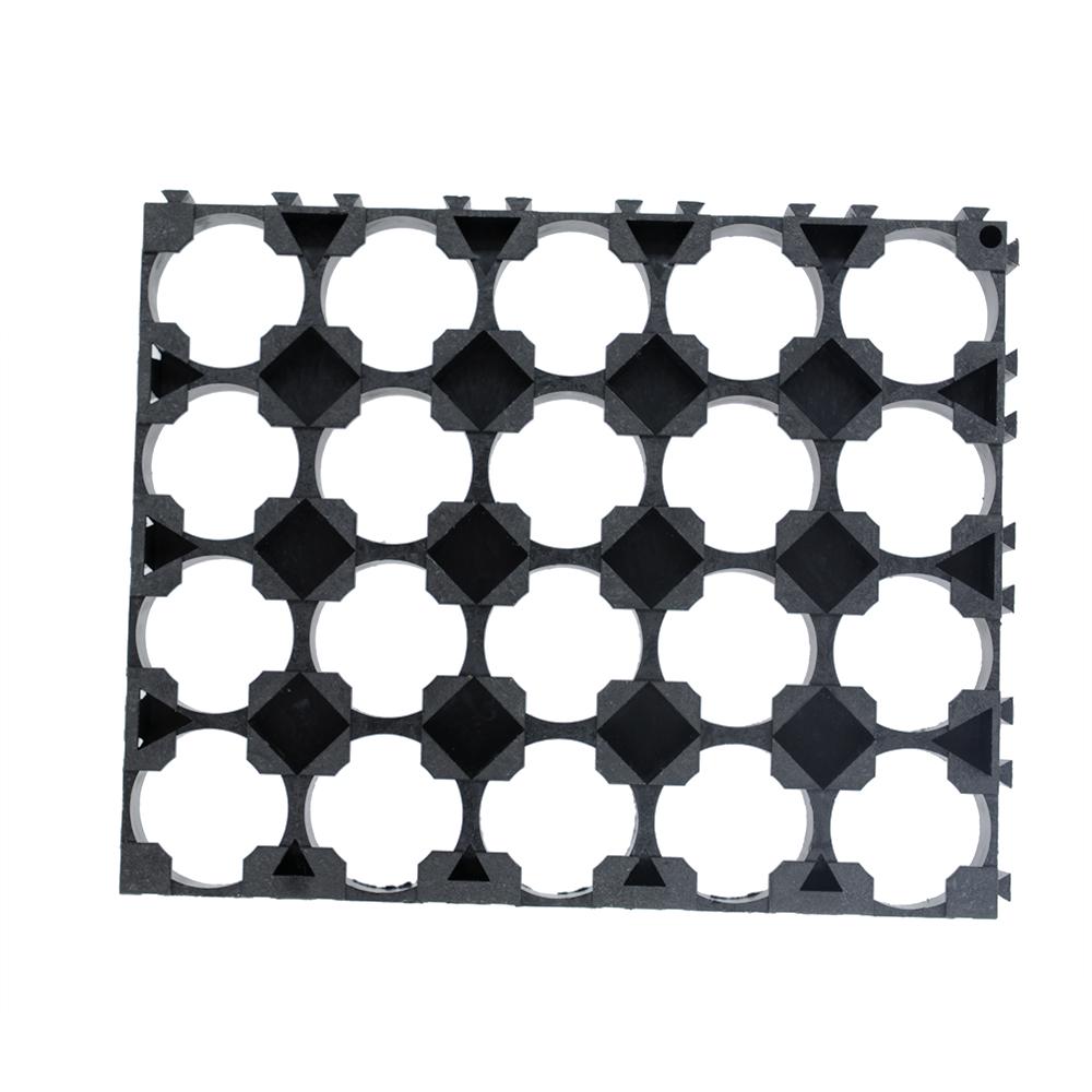 10pcs 4x5 Holder 18650 Lithium Cell Cylindrical Battery Case Holder Batteries Pack Plastic Holder Bracket for DIY Battery Pack
