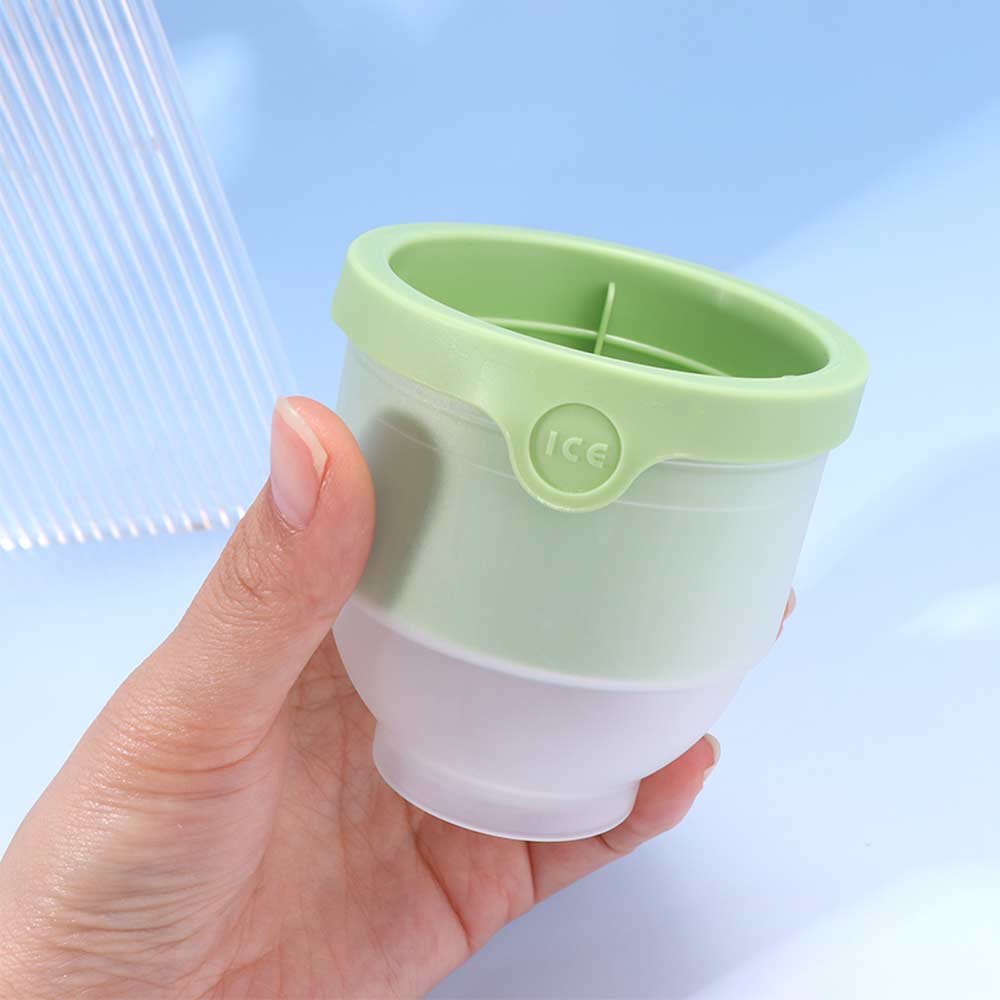 3PCS/SET 6cm Diameter Whiskey Ice Cube Mold Stackable Sphere Ice Mold Silicone Ice Tray Party