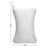 New Soft SPA Bath Pillow Polyester 2 Suction Cup Bathroom Headrest Anti-slip Breathable Neck Pillow Home Supplies