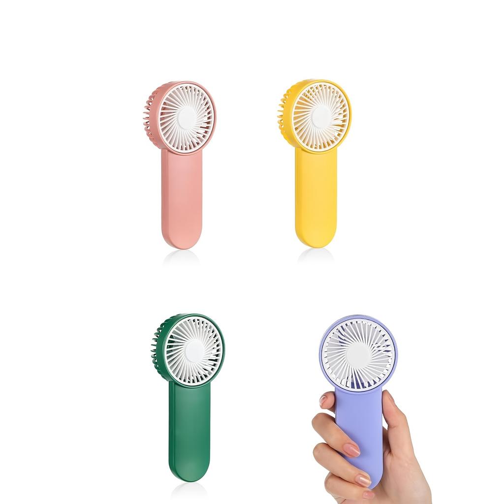 Handheld Mini Fan, Portable Personal Battery-Powered Fan, Cute Electric Fan for Travel