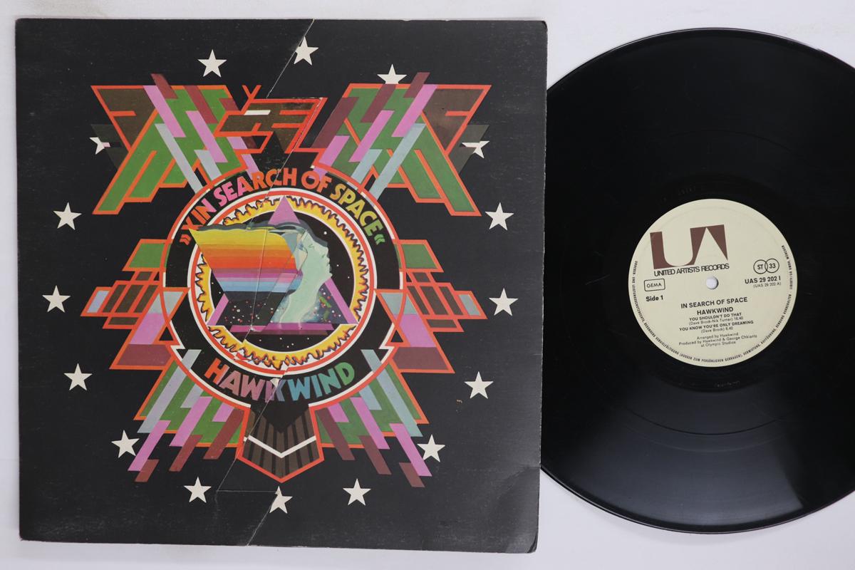 

Виниловая пластинка HAWKWIND X In Search Of Space UAS292021 UNITED ARTISTS 1971 Европа Рок Б/у