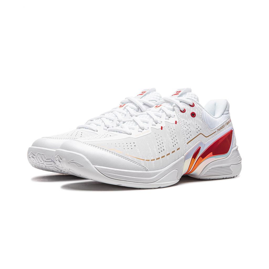 Li Ning Thunder 2 Pro Sportlich Bequem Vielseitig Leicht Rückfedernd Niedrig geschnitten Badminton Schuhe Unisex Sneaker AYAW029-1