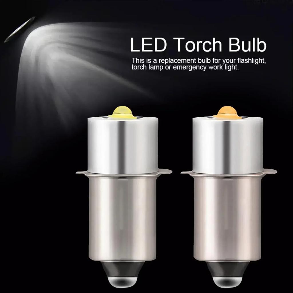 5W LED Upgrade Bulb - White/Warm White - Maglietti Flashlight - 6500K - 3W - DC 6V - 24V - Replace Bulb - Flashlight - Work Lamp