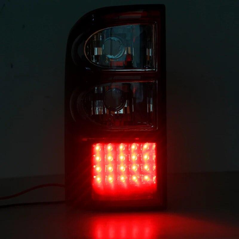 2PCS For Nissan Patrol Y61 1997-2004 LED Rear Bumper Tail Light Brake Stop Warning Turn Signal Reflector Lamp Taillight Taillamp