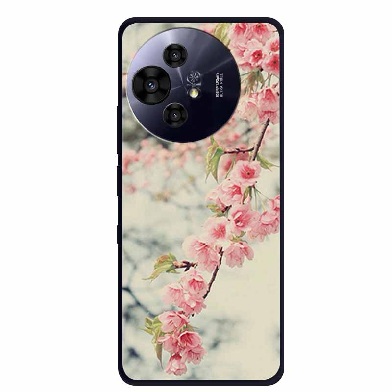For TCL 50 Pro NxtPaper 5G Case Black Silicone Cover for 50 Pro NxtPaper Protective Shell Coque for TCL 50 NxtPaper 5G TPU Cases