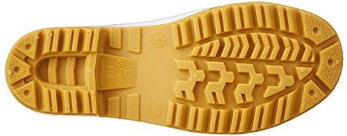 Fukuyama Rubber Galore 1 Long Oil-Resistant Boots with Steel Toe Cap (Toe Cap), White, Size 3L