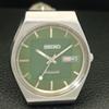 Seiko AUTOMATIC 6309A VINTAGE JAPAN MENS GREEN COLOR DIAL WATCH A701429-5 R206b-a701429