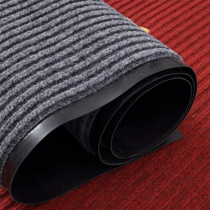 PVC Double Stripe Absorbent Non-Slip Floor Mat